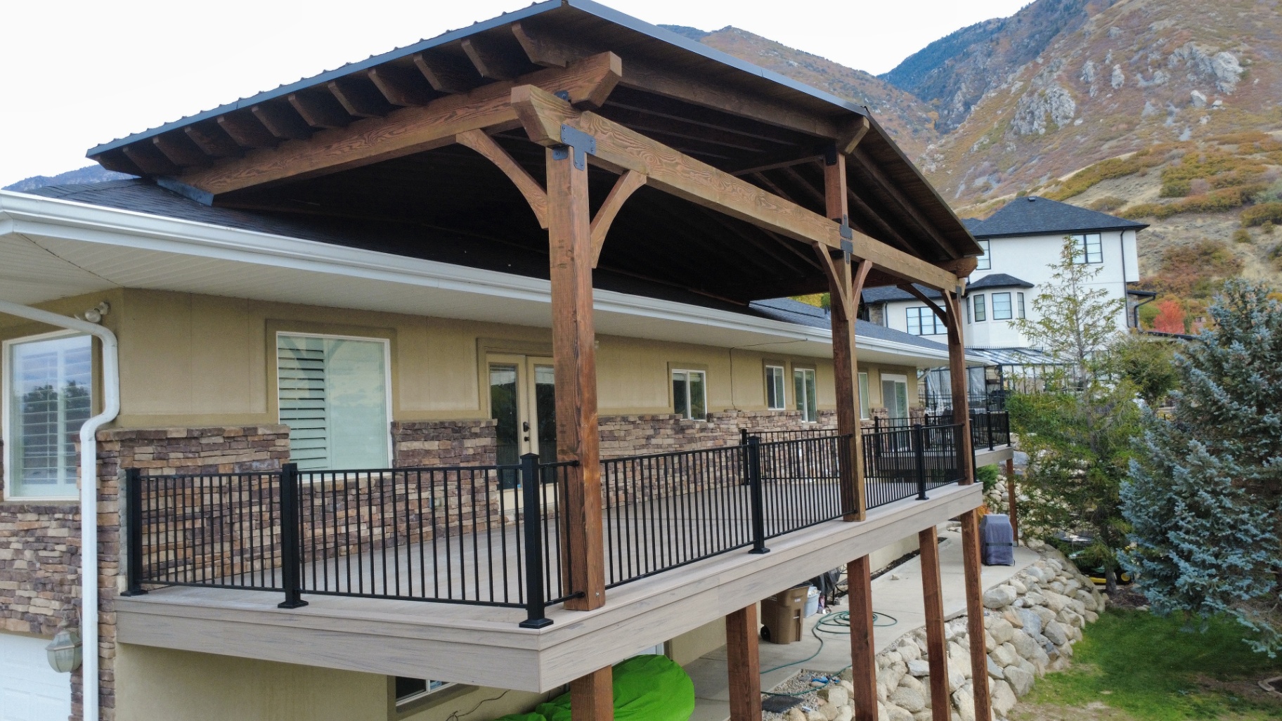 Mountain Pavilion & Deck built by Next Level Exteriors